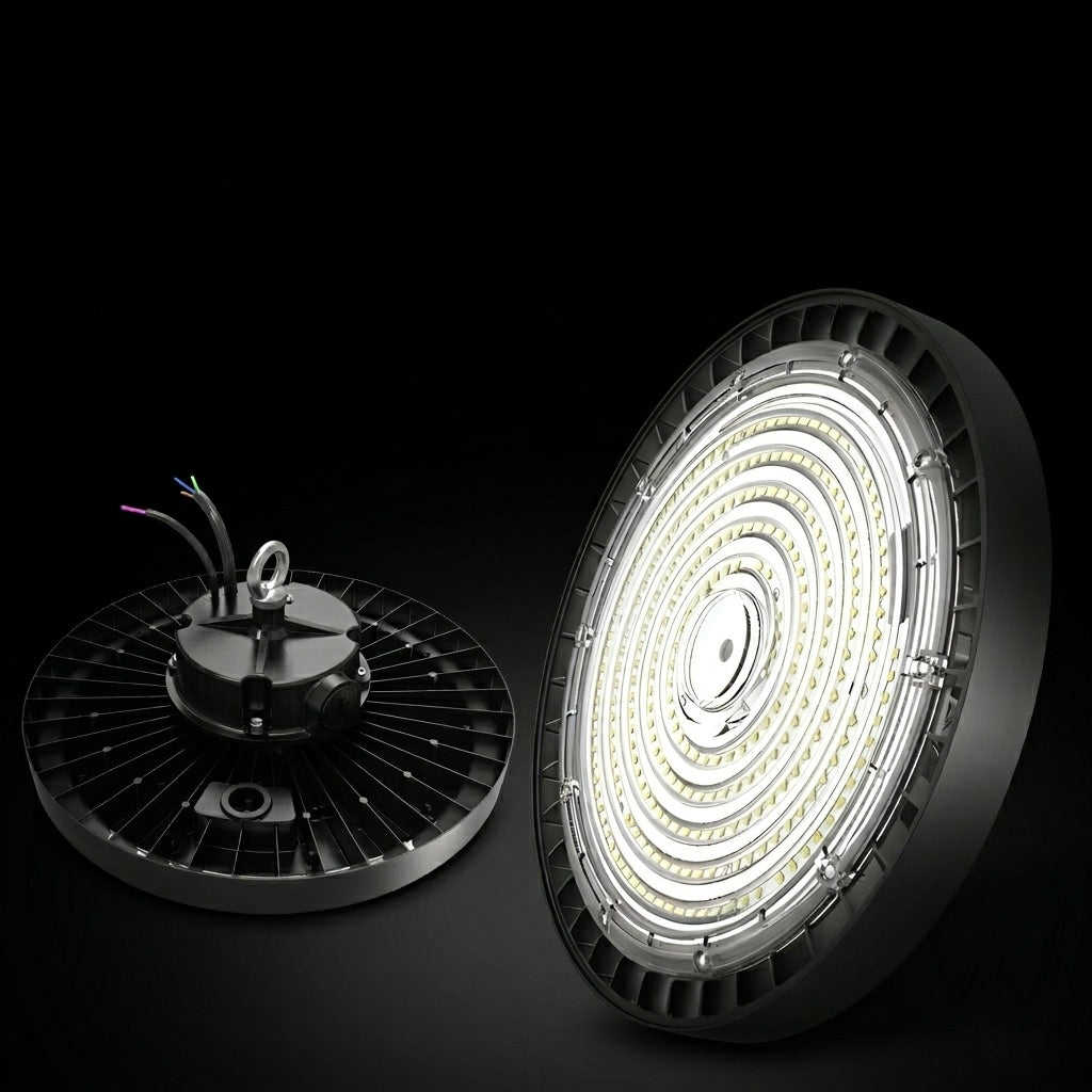 27-in-1 UFO LED High Bay Lamp met 3 Lichtkleuren, 3 Wattages, 3 Stralingshoeken en 5 Jaar Garantie